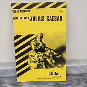 VTG Cliffs Notes Shakespeare Julius Caesar Study Guide Paperback ISBN 0822000202